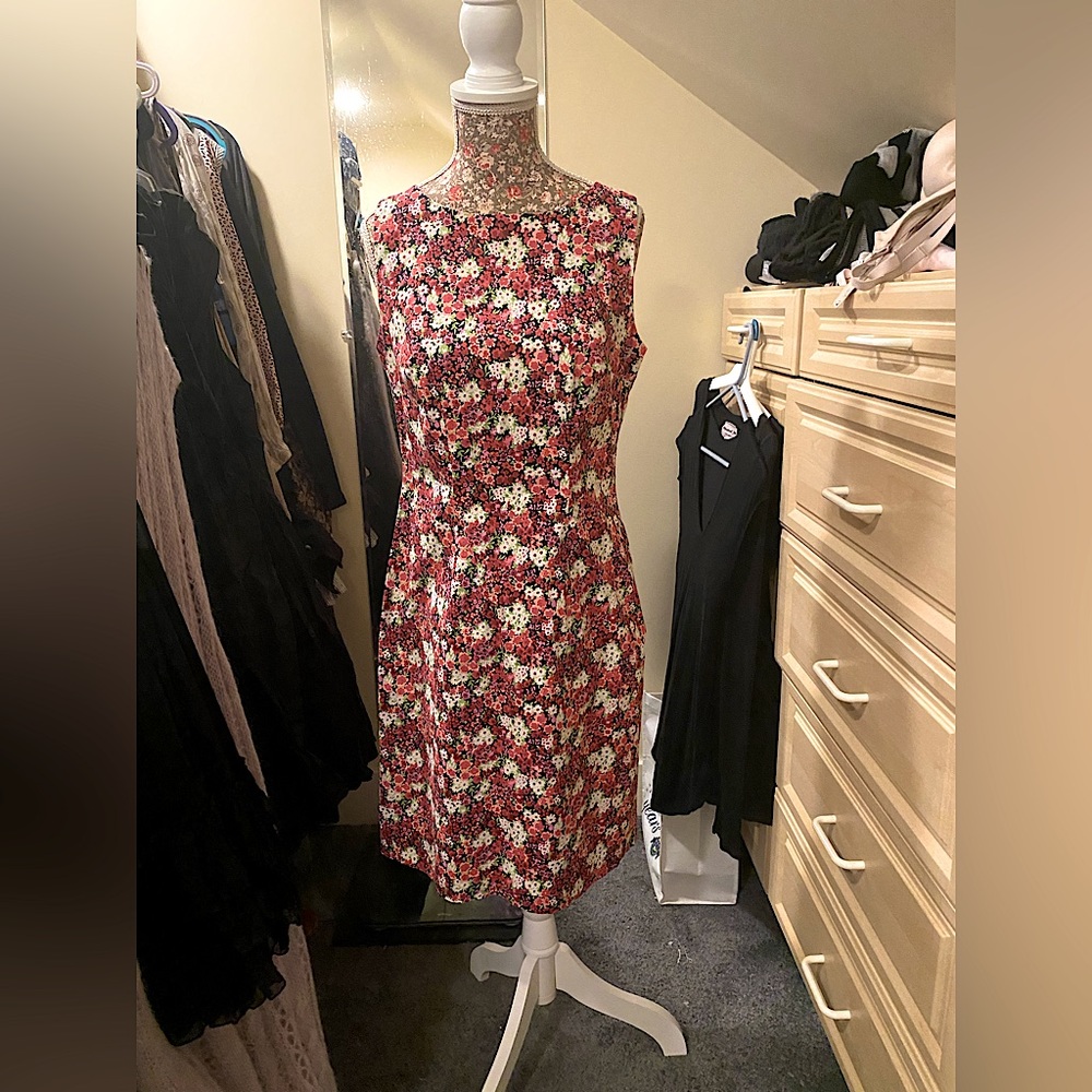 Floral Retro Style Dress